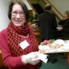 Valentines for HEART and possible state revenue Ursula B. donated homemde truffles for HEART's "friendraiser" at Borel Bank