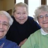 Catherine H., Ethel R. and Helen E. celebrate their homes at Ocean View senior housing in Pacifica
